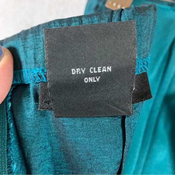 VTG Teeze Me Women Sweetheart Strapless Mini Dress Sz 9 Turquiose Y2K HOCO - Picture 8 of 13